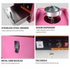 1200W Electric Heavy Duty 20 Inches Wide Tub Based Commercial Cotton Candy Making Machine Candy Floss Machine - Image 3