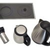 2000W Electric Double Hot Plate with Cordless 2.0L SS Kettle & 1.0L PC Coffee Maker with Filter Heavy Duty - Image 3