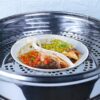 40cm Wide Electric 4 Tier Stainless Steel Corn Rice Vegetables Dimsum Momos Steamer with Lid (Size: 40cm Wide) - Image 4