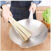 Pack of 2 Bamboo Wood Based Hygienic Cleaning Chinese Broom for Ideal Heavy Duty Cleaning Use of Woks, Dosa Bhatties, Stoves - Image 3