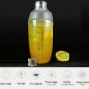 750ml Transparent Cocktail Shaker/Boston Shaker with Measurements in Box Packing - Image 5