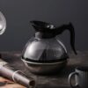 Coffee Carafe Induction Compatible Decanter Pot 2.0L with Poly Carbonate Top and Stainless Steel Base Heavy Duty - Image 4
