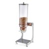 4L Single Tank Heavy Duty Stainless Steel Cereal Cornflakes Oats Grains Dispenser - Image 3