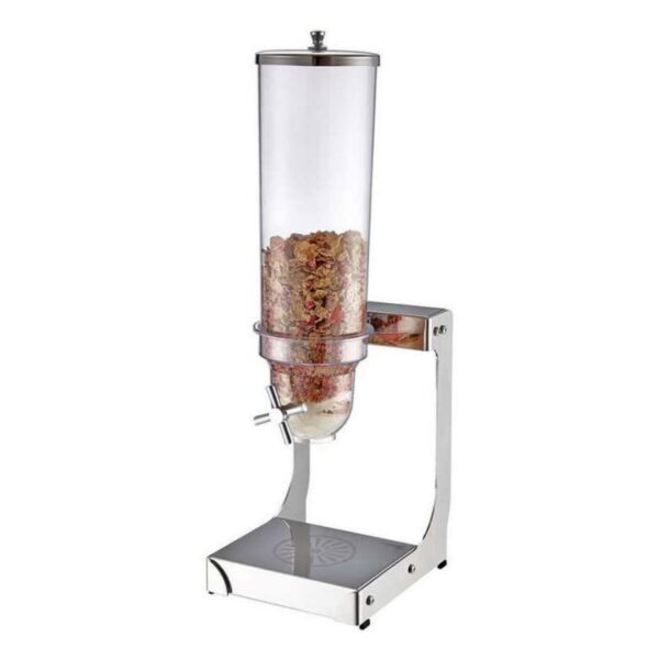 4L Single Tank Heavy Duty Stainless Steel Cereal Cornflakes Oats Grains Dispenser - Image 3