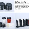 ABS Fibre Based 4 Grid Straight Cup Glass Holder (Colour: Brown) - Image 5