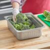 SS 1/2 Perforated GN PAN with 10cm Depth (Size: 32.5×26.5cm, Pan Depth: 10cm) - Image 4