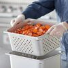 SS 1/2 GN Perforated PAN with 15cm Depth (Size: 32.5×26.5cm, Pan Depth: 15cm) - Image 6