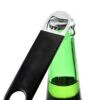 Vinyl Coated SS Bar Blade Opener Beer Cold Drink Bottle Opener (Colour: Black) - Image 6