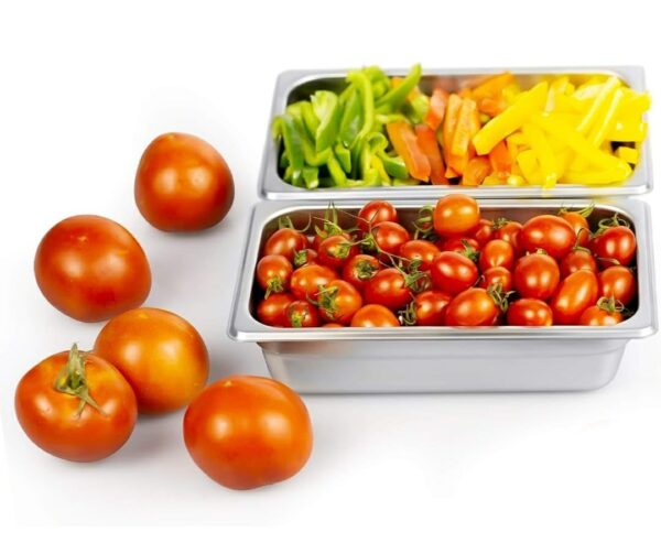 SS 1/3 GN PAN with 6.5cm Depth (Size: 32.5×17.5cm, Pan Depth: 6.5cm) - Image 8
