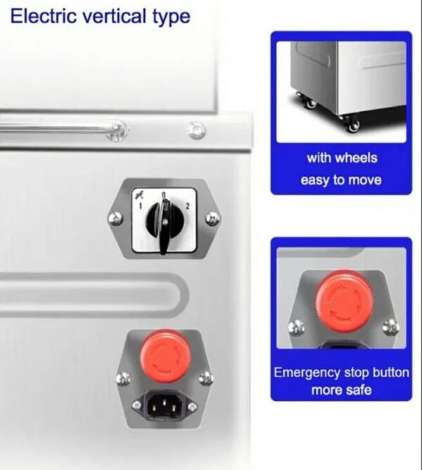 1100W Electric Sugarcane Machine With 100% Copper Motor & Emergency Switch Feature - Image 3
