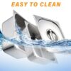 SS 1/2 GN Perforated PAN with 15cm Depth (Size: 32.5×26.5cm, Pan Depth: 15cm) - Image 7