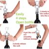 Stainless Steel Corkscrew Opener Beer Cap Champagne Bottle Opener - Image 6