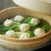 16 Inches Wide Bamboo Wooden Round Dimsum Basket with Lid Steamer Box for Steaming Momos, Dumplings, BaoBuns, Mandus (Size: 16 Inches Wide) - Image 6