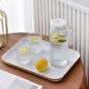 1.1L PC Transparent Juice/Water Jug with White Lid - Image 7