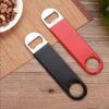 Vinyl Coated SS Bar Blade Opener Beer Cold Drink Bottle Opener (Colour: Red) - Image 7