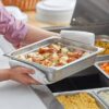 Heavy Duty SS 1/2 GN PAN (LENGTH x BREADTH: 32.5 x 26.5cm, PAN DEPTH SIZE: 4cm)