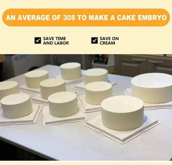 300W Electric Automatic Digital Cake Smoother Machine With 35cm Wide SS Smoothening Base - Image 9