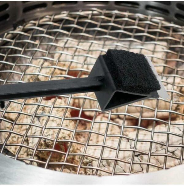 Triangle Shaped Two Sided Barbeque Brush with Hard Bristles for Easy and Efficient Grill Cleaning - Image 7