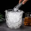Poly Carbonate Transparent ICE Wine Bucket with Design & Handle - Image 7