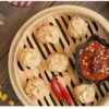 16 Inches Wide Bamboo Wooden Round Dimsum Basket with Lid Steamer Box for Steaming Momos, Dumplings, BaoBuns, Mandus (Size: 16 Inches Wide) - Image 7