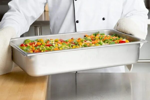 SS 1/1 GN PAN with 10cm Depth (Size: 53x32.5cm, Pan Depth: 10cm) - Image 9