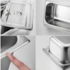 SS 1/1 GN PAN Lid (Size: 53x32.5cm) - Image 7