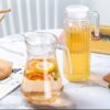 1.1L PC Transparent Juice/Water Jug with White Lid - Image 8