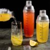 750ml Transparent Cocktail Shaker/Boston Shaker with Measurements in Box Packing - Image 9