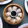16 Inches Wide Bamboo Wooden Round Dimsum Basket with Lid Steamer Box for Steaming Momos, Dumplings, BaoBuns, Mandus (Size: 16 Inches Wide) - Image 8