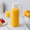 1.1L PC Transparent Juice/Water Jug with White Lid - Image 9