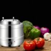 400W Electric 10L Heavy Duty Stainless Steel Commercial Soup Pot Turin Liquid Warmer Hot Pot Heater (Colour: Silver) - Image 8