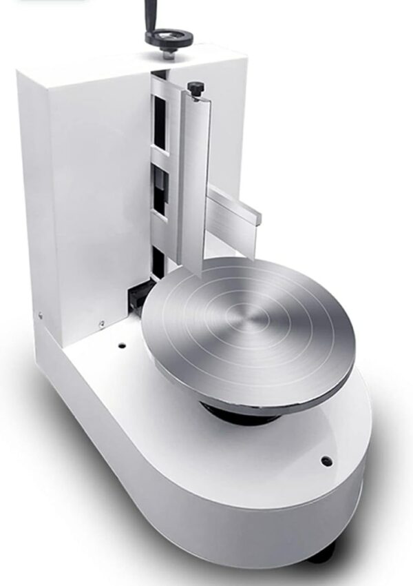 300W Electric Automatic Digital Cake Smoother Machine With 35cm Wide SS Smoothening Base - Image 3