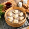 16 Inches Wide Bamboo Wooden Round Dimsum Basket with Lid Steamer Box for Steaming Momos, Dumplings, BaoBuns, Mandus (Size: 16 Inches Wide) - Image 9