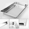 SS 1/1 GN PAN with 15cm Depth (Size: 53x32.5cm, Pan Depth: 15cm) - Image 2