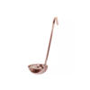 Rose Gold Soup Ladle With Hangable Mirror Finish for Multi Purpose Use, Food Grade (Capacity: 120ml, Weight: 4oz)