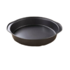 8.5 Inches Wide Round Baking Pan - Non Stick Teflon Coated with Handle Provision (Size: 8.5 Inches Wide)
