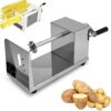 Manual Potato Spiral Cutter Machine Stainless Steel Twister Curly, French Fry, Tornado Slicer
