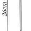 50ml Cylindrical Shaped Stainless Steel Flat Bottom Oil/Milk Ladle with Firm Gripped Handle (Capacity: 50ml) - Image 2