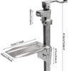 Table Mounted Manual Tin Cutter, Can Opener Cast Iron Based for Multipurpose Use (Size: 41.5cm Long) - Image 2