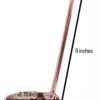 Rose Gold Soup Ladle With Hangable Mirror Finish for Multi Purpose Use, Food Grade (Capacity: 120ml, Weight: 4oz) - Image 2