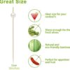 5 Inches Long Wooden Starter Sticks with Pearls Tikka Sticks, Cocktail and Mocktail Picks - Food Grade Hygienic (Quantity: Pack Of 50 Sticks) - Image 8