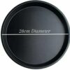 28cm Wide Round Pizza Baking Pan - Non Stick and Teflon Coated (Size: 28cm Wide) - Image 3