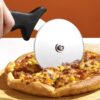 Sharp Disc Based Pizza Cutter - Black Handle Dishwasher Friendly Stainless Steel Cutter (Disc Diameter: 4 Inches & Cutter Handle Length: 6 Inches Long) - Image 6