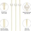 5 Inches Long Wooden Starter Sticks with Pearls Tikka Sticks, Cocktail and Mocktail Picks - Food Grade Hygienic (Quantity: Pack Of 50 Sticks) - Image 9