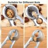 Nut Cracker Walnut Cutter Stainless Steel Walnut Plier (Size: 16cm Tall) - Image 7