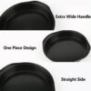 8.5 Inches Wide Round Baking Pan - Non Stick Teflon Coated with Handle Provision (Size: 8.5 Inches Wide) - Image 4