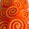 15 Cavity Silicone Based White Spiral Disk Mould for Cakes, Chocolates, Candies, Ice Cubes, Jellos, Soaps, Lotion Bars, Mousse for Baking, Freezing and Setting (Size: 28x18cm) - Image 6