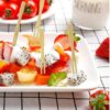 4 Inches Long Disposable Wooden Fruit Fork Sticks (Quantity: Pack of 100 Pcs) - Image 7