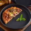 23cm Wide Round Pizza Baking Pan - Non Stick and Teflon Coated (Size: 23cm Wide) - Image 6