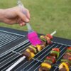Silicone Spatula & Brush Set Multicolour with Flexible Acrylic Handle and Soft Bristles (Pack Contains 1pc Spatula + 1pc Brush) - Image 8